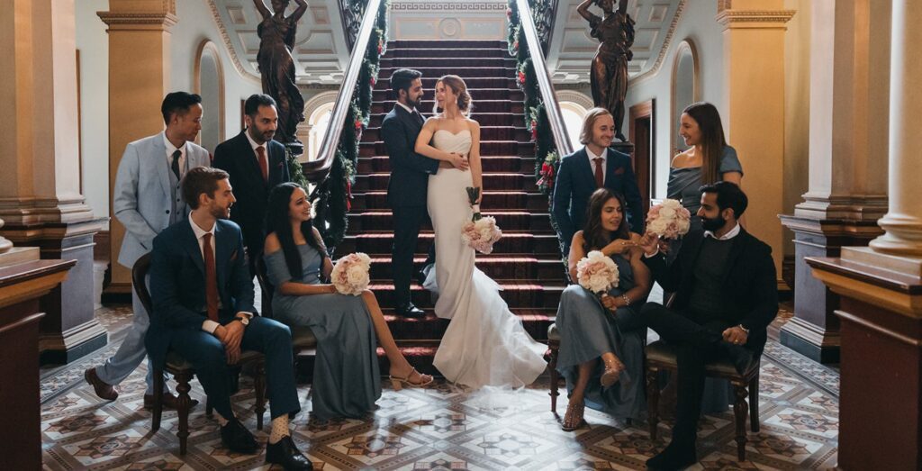 destination wedding planning for Daria and Rakesh in Melbourne Werribee Mansion