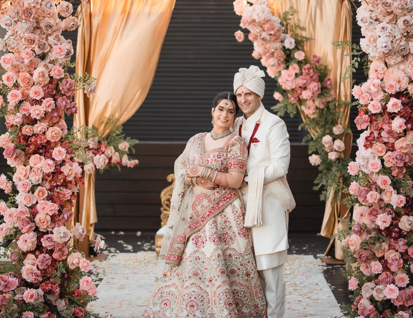 Priya & Nick – White and Indian wedding