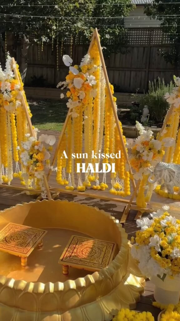 haldi party design and styling melbourne