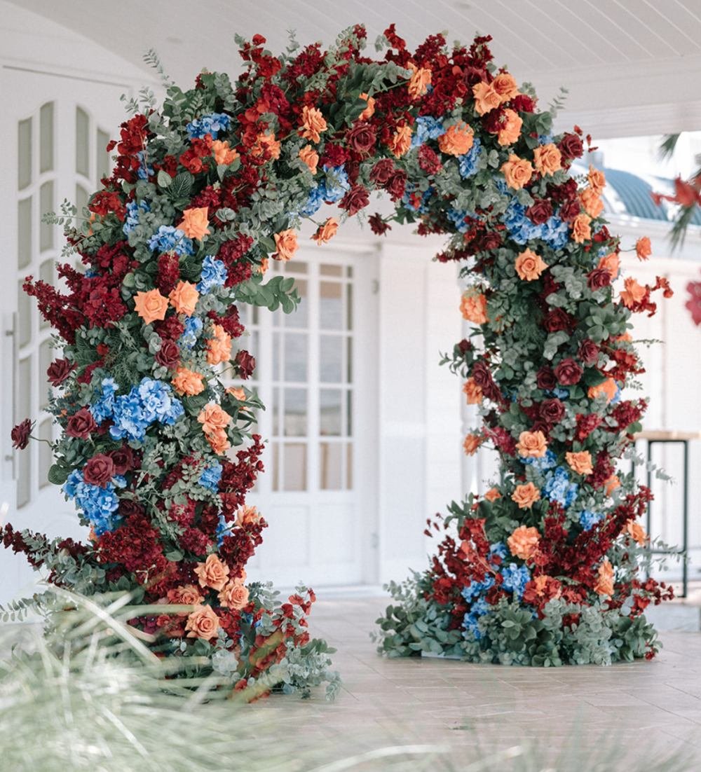 floral arc created by G Luxe Events in Melbourne